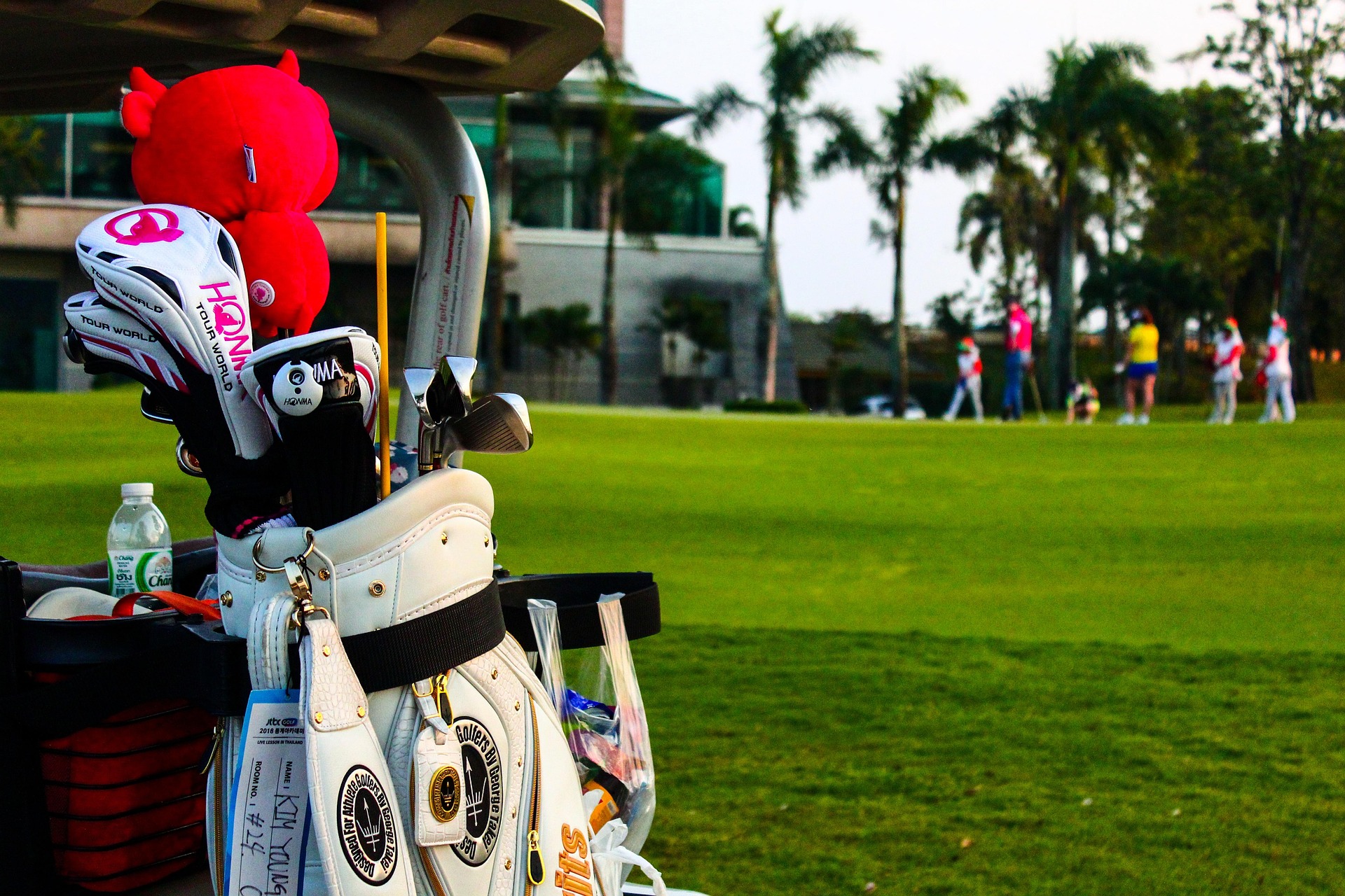 Golf course background